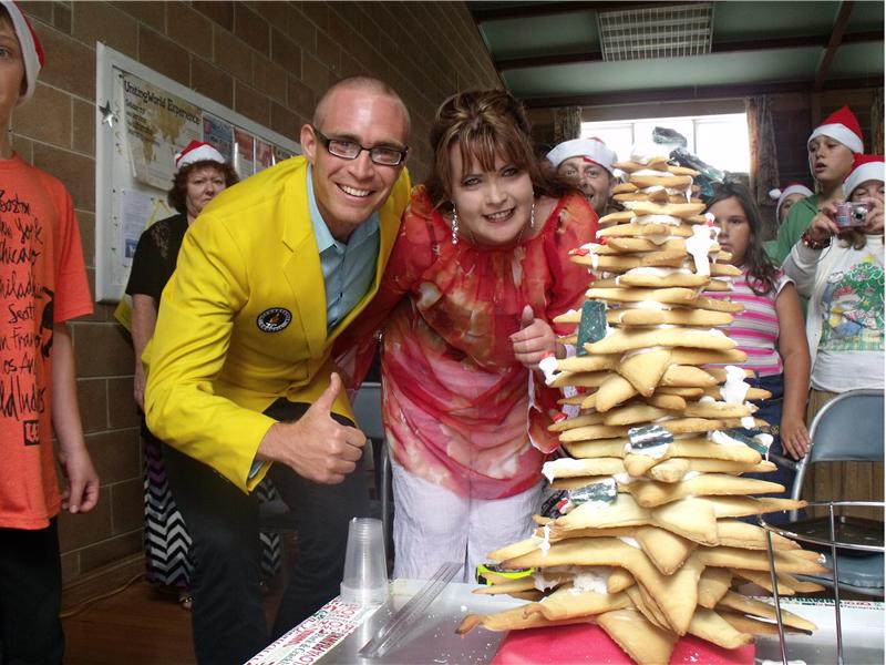 Tallest Edible Christmas Tree