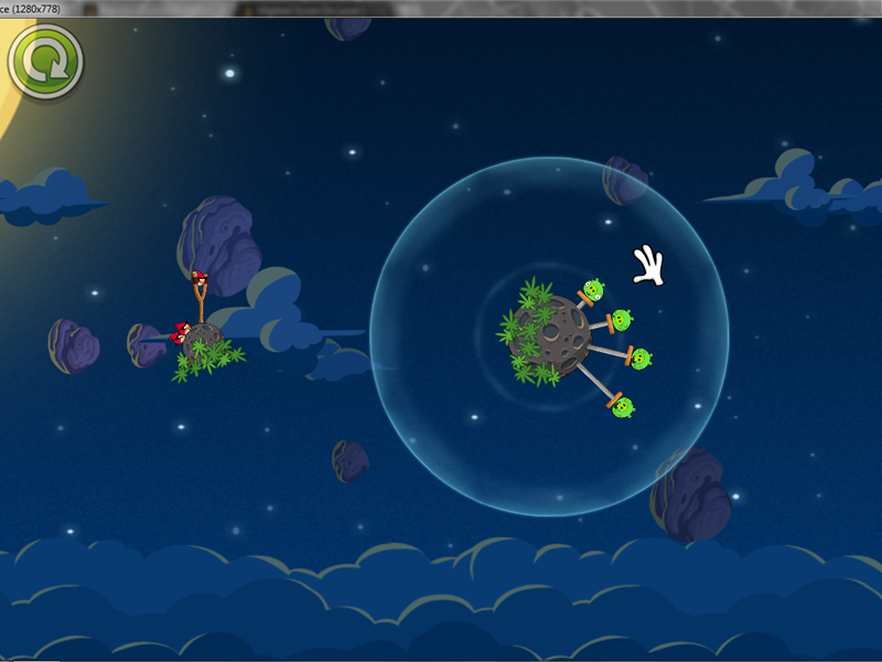 Highest Score On Level 1-2 Of Angry Birds Space: Pig Bang