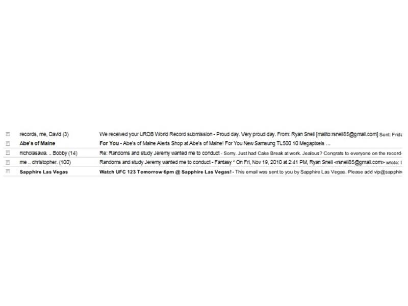 Longest Gmail Thread Between Four Or More People