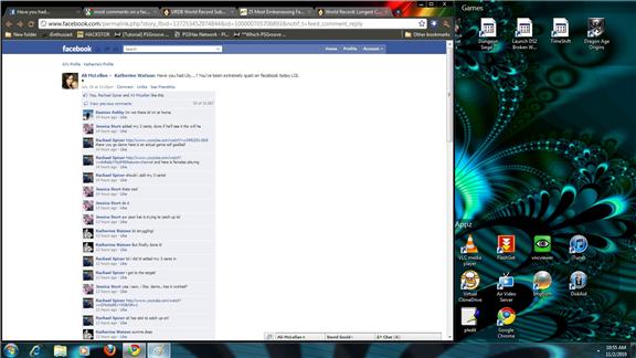 Longest Comment Thread On A Facebook Wall Post
