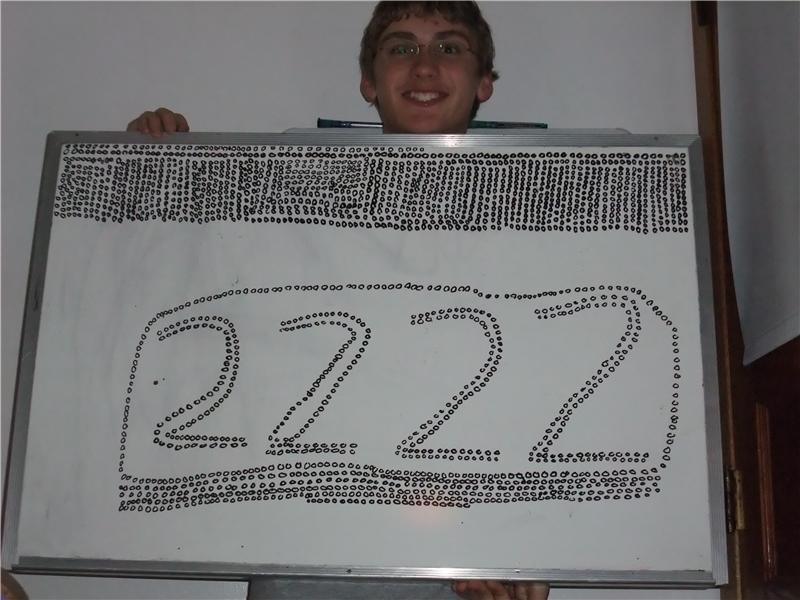 Most Imperfect Circles Drawn On A Dry Erase Board 