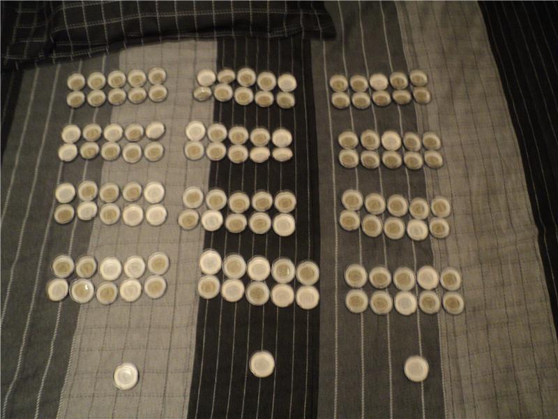 Largest Snapple Cap Collection