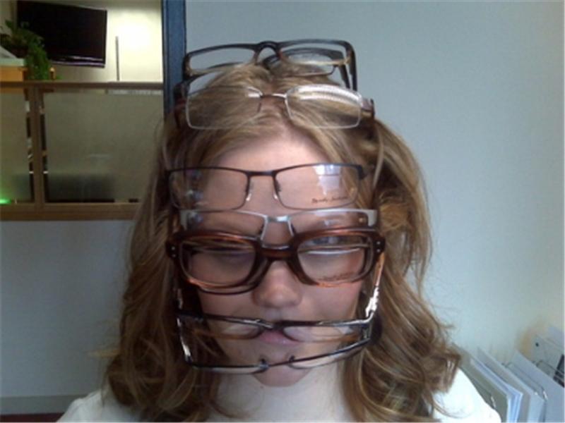 Most Pairs Of Glasses Worn At Once