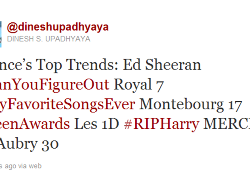 Most National Twitter Trends Mentioned In A Single Tweet