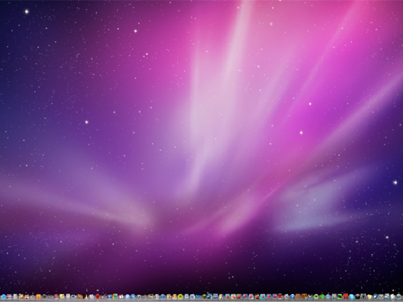 Most Programs On A Mac OS X Dock