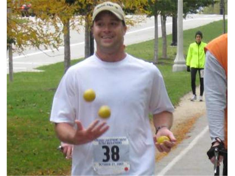 Fastest Time To Run 50 Miles While Juggling
