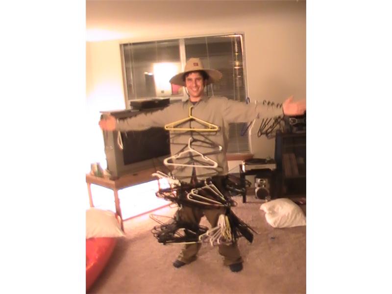 Most Hangers Hung On A Body