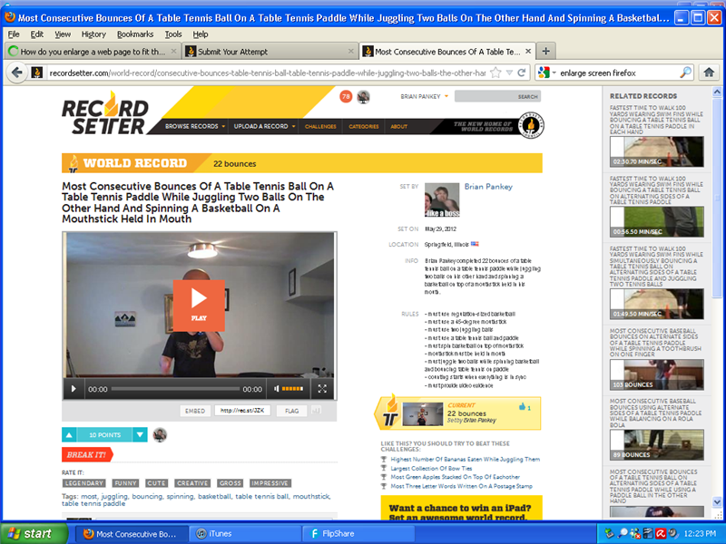 Most Words In A World Record Title