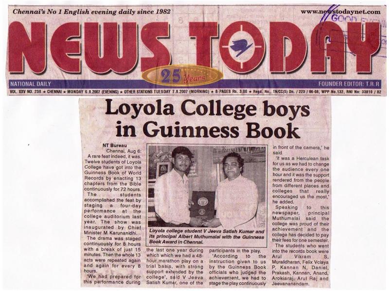 Longest Theater Performance