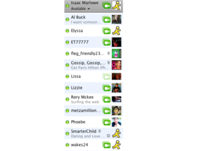Most Friends Online In iChat 