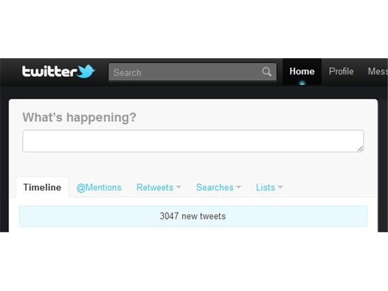 Most New Unviewed Tweets