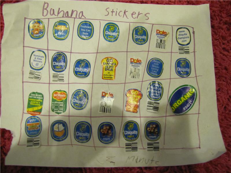 Largest Collection Of Banana Stickers
