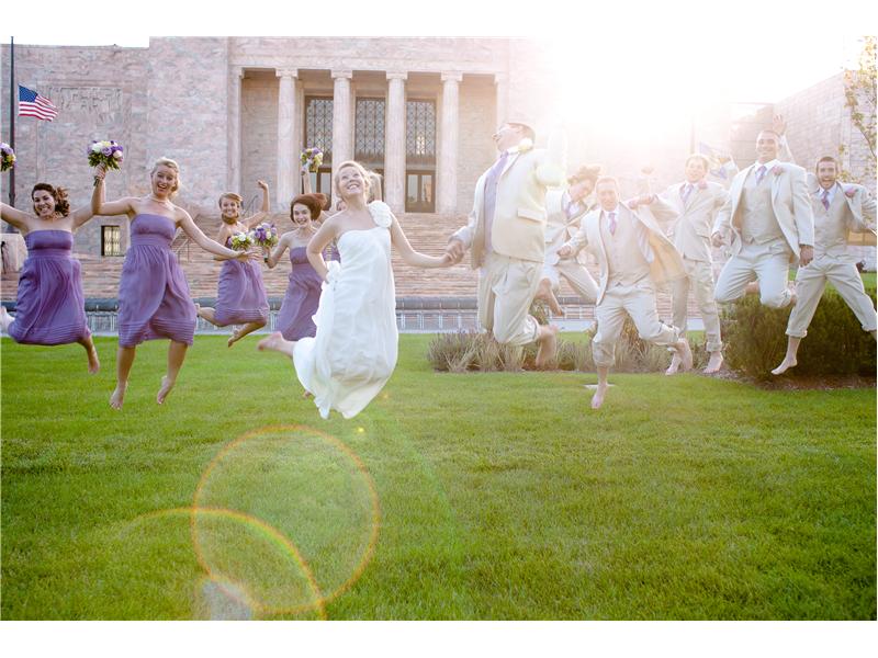 Most People Photographed In Mid-Air In A Single Photograph