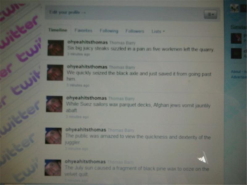 Most Consecutive Tweets Using Every Letter Of The Alphabet