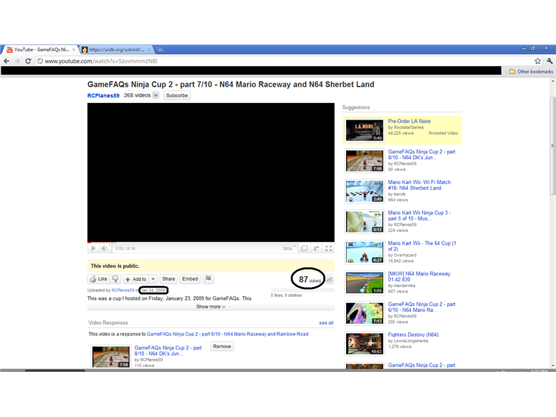 Fewest Views On A YouTube Video In Two Years