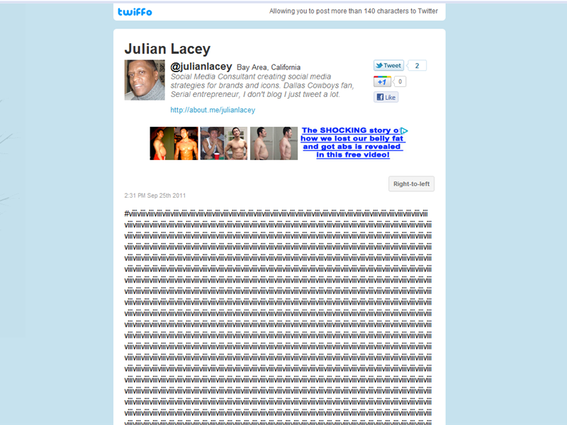 Longest Twitter Hashtag