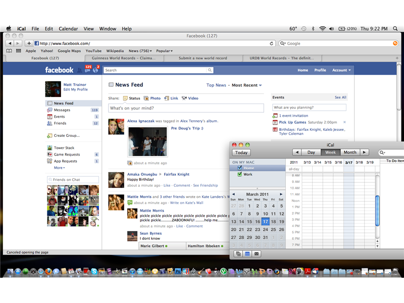 Most Unread Facebook Messages