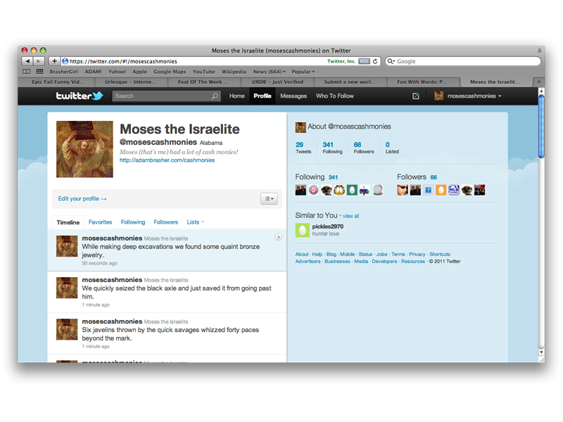 Most Consecutive Tweets Using Every Letter Of The Alphabet