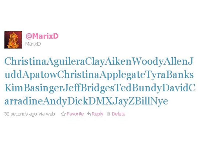 Most Celebrities Listed With Sagittarius As Their Astrological Sign In A Tweet