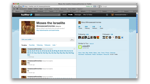 Most Hashtags in a Tweet