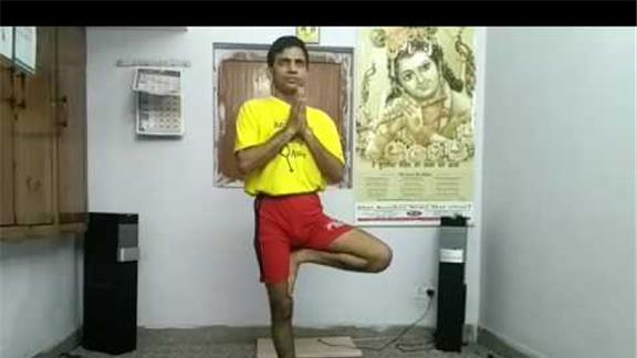 Longest Time Holding Yoga Tree Pose