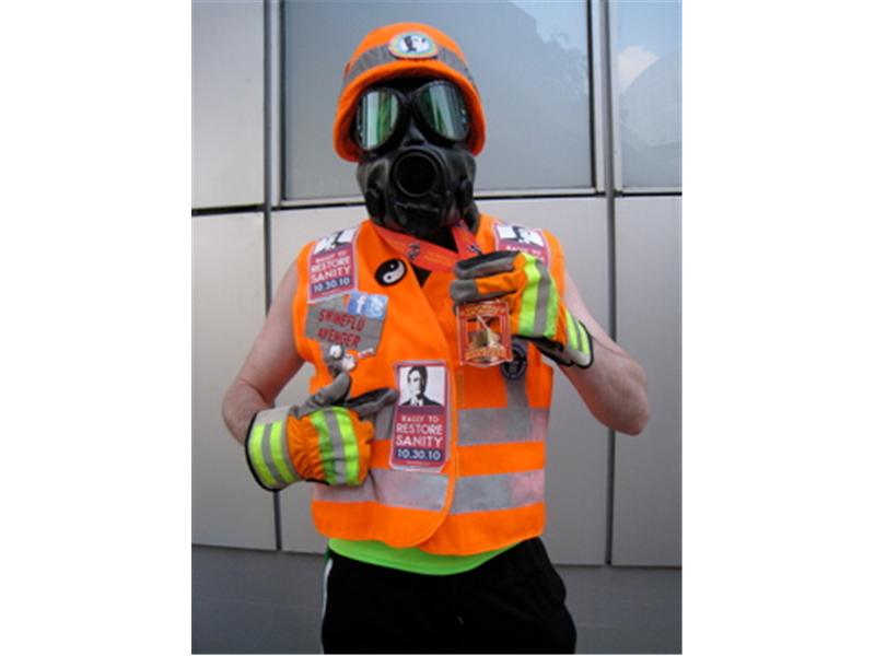 Fastest Time To Run A Marathon While Wearing A Gas Mask, A Flak Jacket, And A Kevlar Helmet