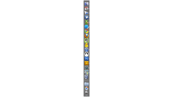 Most Programs in Mac OS Dock