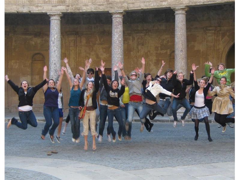 Most People Photographed In Mid-Air In A Single Photograph