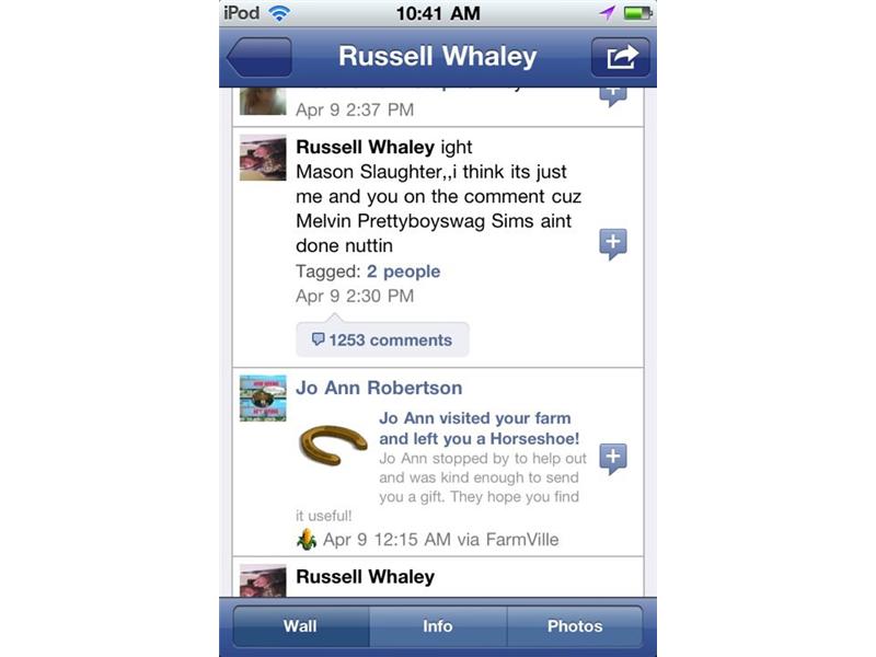 Longest Three-Person Comment Thread On A Facebook Status Update