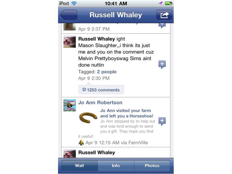 Longest Three-Person Comment Thread On A Facebook Status Update