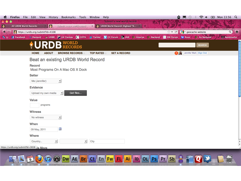 Most Programs On A Mac OS X Dock
