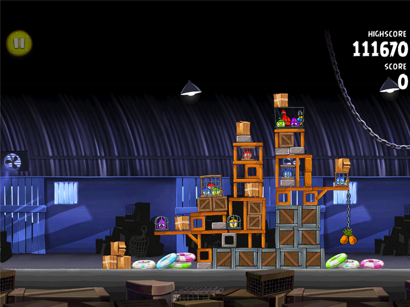 Highest Score On A Single Level Of Angry Birds Rio Free 