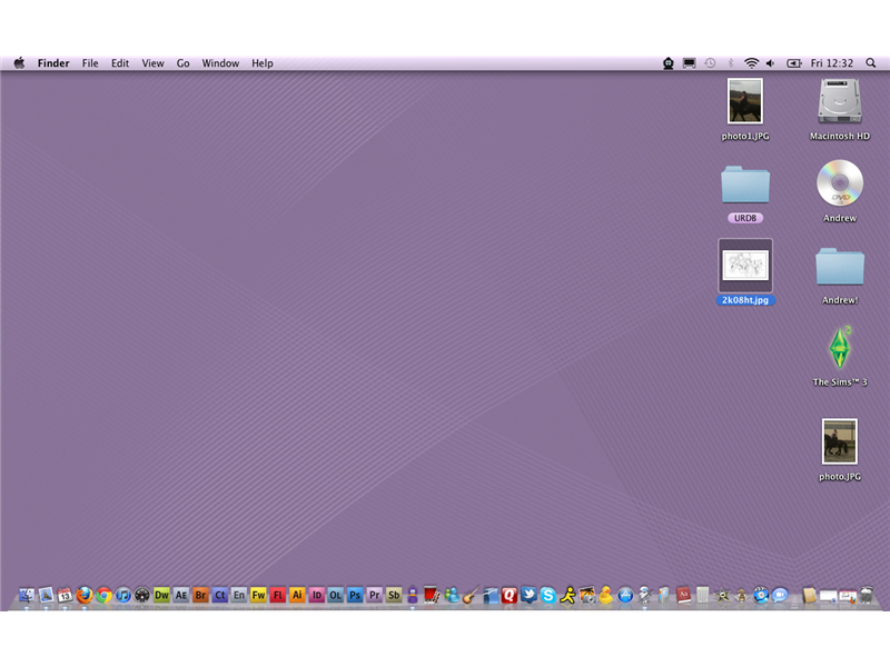 Most Programs On A Mac OS X Dock