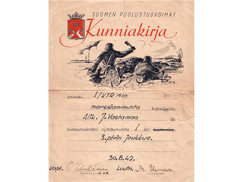 Oldest War Related Award