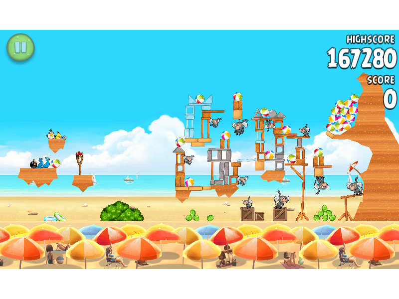 Highest Score On A Single Level Of Angry Birds Rio Free 