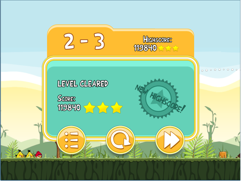 Highest Score On Level 2-3 Of 