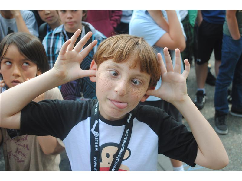 Largest Group Of People Making Silly Faces