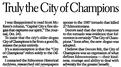 Most Newspaper Articles Mentioning One\'s Full Name
