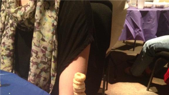 Tallest Honey Nut Cheerios Tower