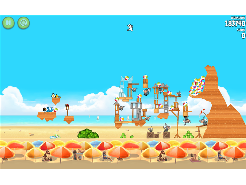 Highest Score On A Single Level Of Angry Birds Rio Free 