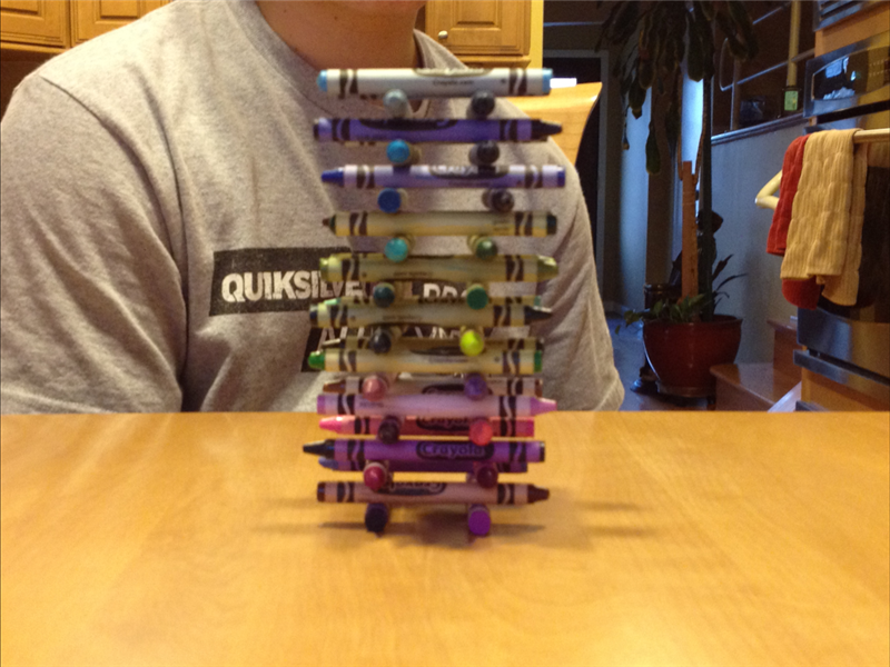 Highest Crayon Tower