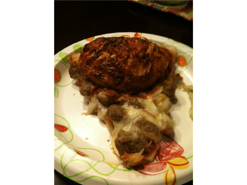 Largest Pizza Crust Air Bubble