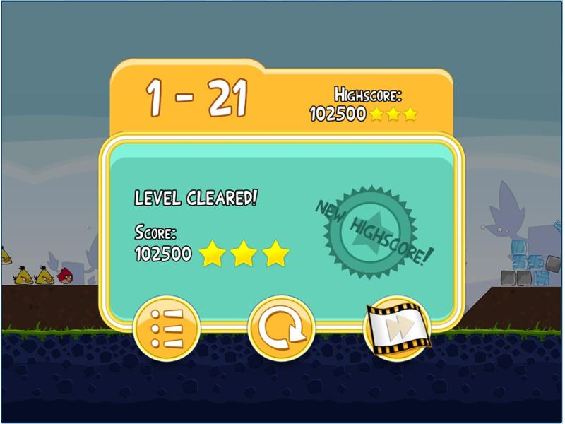 Highest Score On Level 1-21 Of 