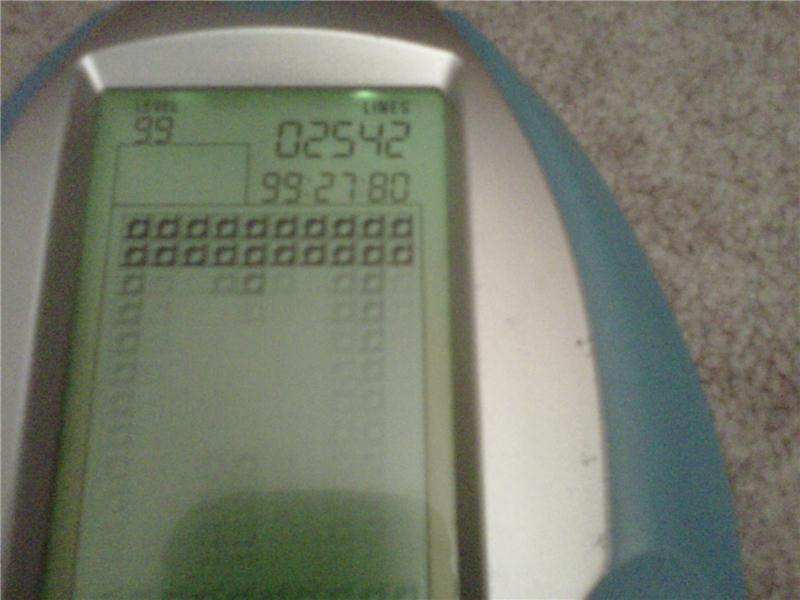 Most Lines Erased In A Hand Held Radica Tetris Game