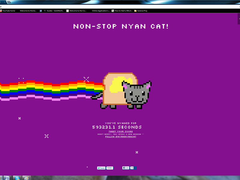 Longest Non-Stop Nyan Cat