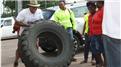 Fastest Time To Flip A 100-Kilogram Tire 4.5 Kilometers