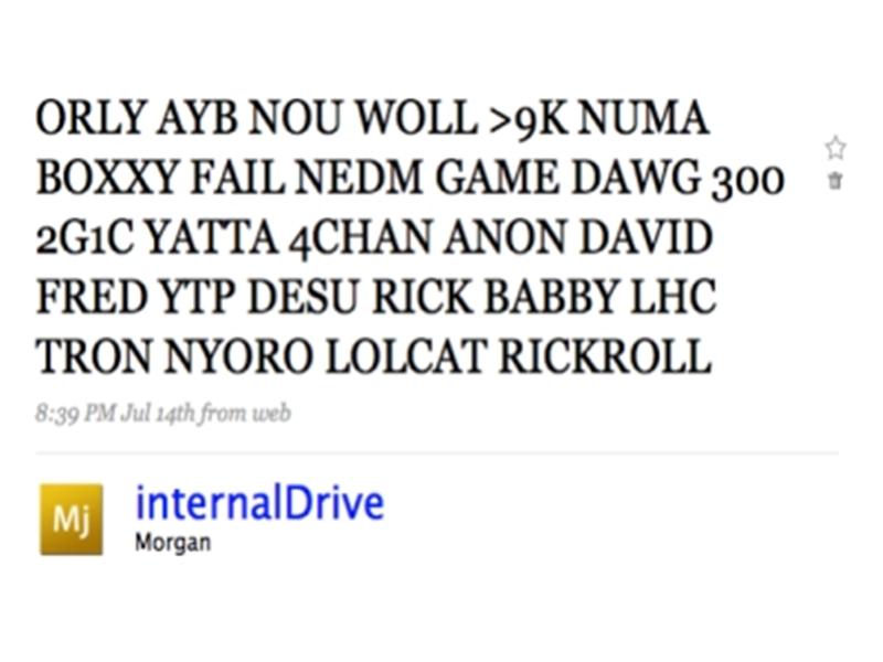 Most Memes Mentioned In One Tweet