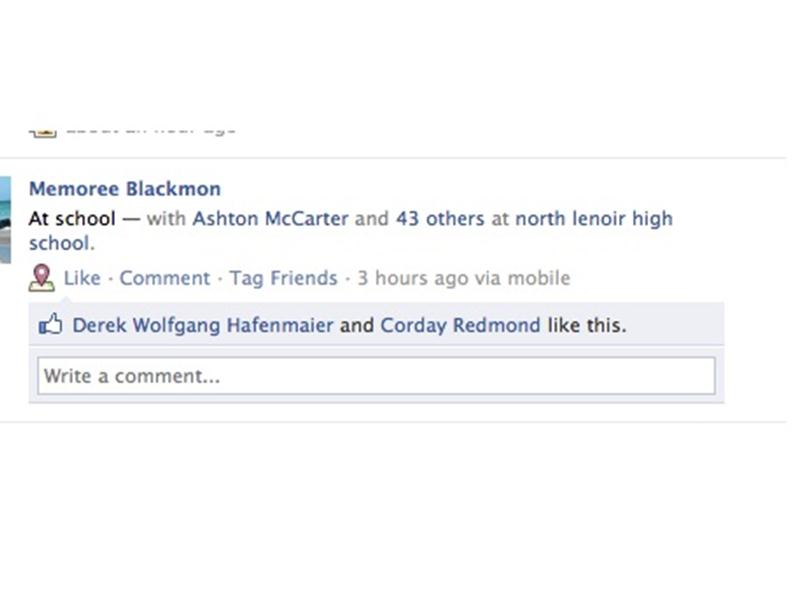Most People Tagged In A Facebook Check-In