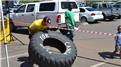 Most Times Flipping A 100-Kilogram Tire In One Hour