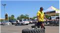 Most Times Flipping A 100-Kilogram Tire In One Hour